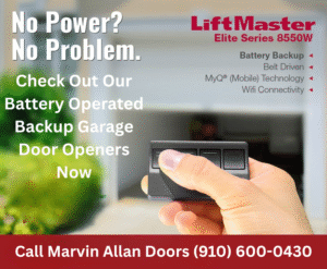 Battery Backup Garage Door Openers