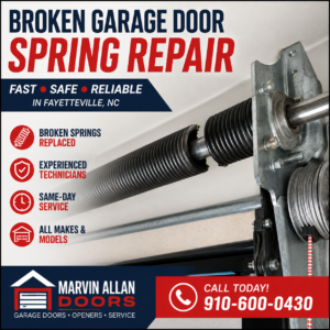 broken garage door spring repair