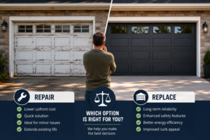 Garage Door Repair vs Replacement