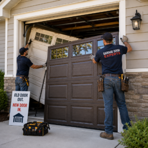 replace an old garage door