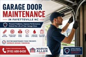 Garage Door Maintenance In Fayetteville